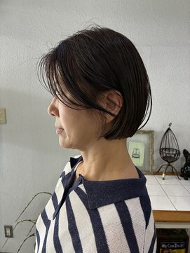 ヘアアンドスペース ベロン(hair&space velon) 大人のミニボブ