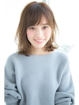 アンアミ オモテサンドウ(Un ami omotesando) 【Un ami】 大人かわいい 小顔ミディアムパーマ　松井幸裕