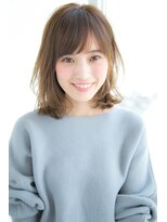 アンアミ オモテサンドウ(Un ami omotesando) 【Un ami】 大人かわいい 小顔ミディアムパーマ 松井幸裕