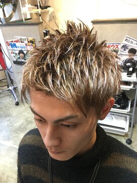 バーバー スタジオ ラフテル(Barber Studio RAFTEL) 直毛ショート！