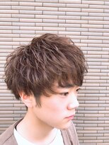 美容室さかもと 本店 ゆるふわ刈り上げマッシュ