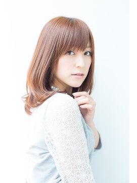 ヘアーズ ロッソ テラス(hair's ROSSO TERRACE) [鶴見]大人かわいい伸ばしかけさら艶美髪ミディ☆[30代40代50代]