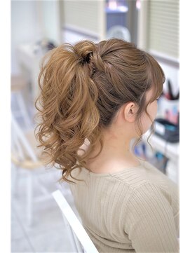 リサ 恵比寿(risa.) ふわふわボリュームポニー