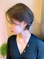 アクシス 栄ガスビル店(`AXIS) ショートはお顔の形や首が綺麗にみえるように心掛けています。