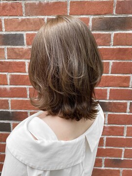 シェノン サントル(CHAINON CENTRE) メルティーカラー/マッシュ/くびれヘア×ビタミンカラー