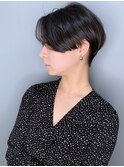 【morio池袋】綺麗でかっこいい黒髪ショート♪