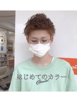 トリプルエイチフォーヘアー 国分店(HHH for hair) ☆ショートベージュ☆