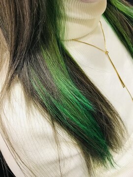 ヘアメイク アフェクト(hair make afe'cto) リーフグリーン