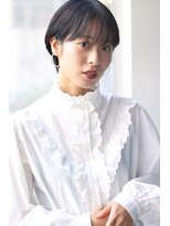 リップス デリコ(LIPS derico)&nbsp;【LIPSderico/鈴木初穂】暗髪耳かけショート