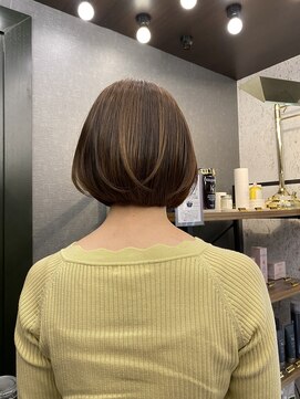 ロンド ルージュ 銀座店(Lond rouge) ミニボブ　縮毛矯正　ストレートパーマ