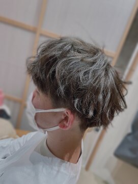 シーインフィニート 清澄白河店(C∞) ☆★☆刈り上げマッシュ×イルミナディープグリーン☆★☆