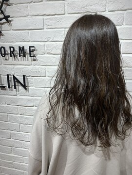 ヘア スパ ビューティー エールフォルム(HAIR SPA BEAUTY YELLFORME) 艶感スモークグレージュ