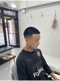 スキンフェード坊主クロップ