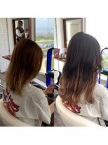 クラン ヘアーアンドスタジオ(CLAN hair & studio) #沖縄美容室#沖縄ハイトーン#沖縄エクステ#プルエクステ
