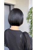 縮毛矯正×ボブ