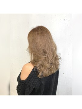 アンドバイモードケイズ (and by MODE K's) ミルクティーベージュ_フェミニンロングモードヘア