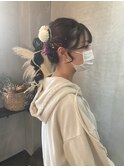 成人式ヘアセット