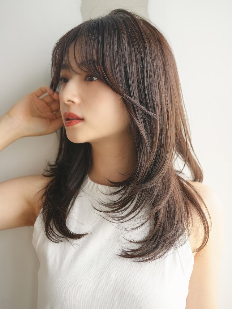 ジュリア・オージェ emiw(エミュウ) MA23 人毛MIX レイヤーショート なかれ 