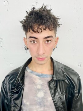 レコ 渋谷(LECO) mullet hair
