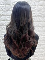 ヘアーサロン アモル(HAIR SALON Amor)&nbsp;ハイライトレイヤーカットエクステイルミナカラー縮毛矯正