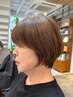 【白髪染め】手ぐしでまとまる☆カット+白髪染めカラー