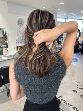 キング 枚方店(K!ng) 縮毛矯正髪質改善ハイライトレイヤーカット枚方美容室エクステ