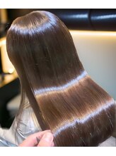 話題☆髪質改善酸熱Tr】カット＋カラー＋イロノワ髪質改善Tr￥14900→￥12900