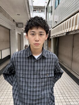 ヒュージ 表参道(huge) スパイキーショート/メンズカット/ニュアンスパーマ/メンズ