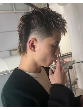 フランクス バーバー ウエストトウキョウ 吉祥寺店(FRANK’S BARBER WEST TOKYO) スパイキーショートウルフドロップフェード