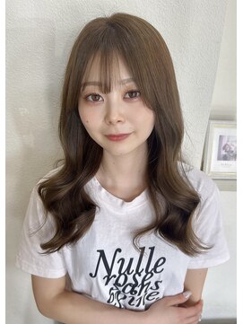 ブランシェ 春日井市民病院前店(BRANCHE) レイヤーカット×オリーブカラー