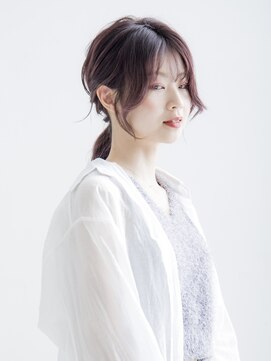 ガレットウメダ(GALETTE UMEDA) #ポニーテール #チョコレートブラウン