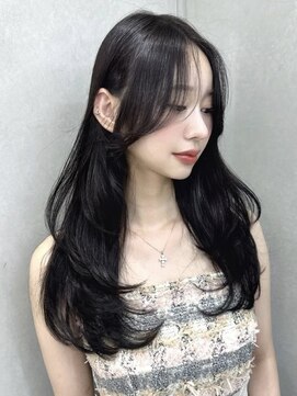 オニキス(ONYX) C71トレンド韓国ザクザクレイヤー透明感ダークグレージュ