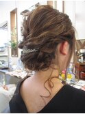 ヘアセット まとめ髪 着付けヘアアレンジ