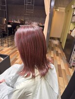 ヘアーサロン クラッパー(Hair Salon KLAPPER)&nbsp;赤ハイライト