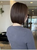 大人ボブ/まろみベージュカラー【大船駅】太良坊航