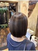 ハイライト×ミニボブ