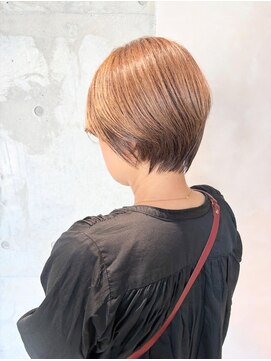 シーインフィニート 人形町店(C∞) ハイライト/ショートボブ/白髪ぼかし