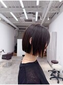 切りっぱなしボブ/ぱつっとボブ/ミニボブ/ショートボブ/柏