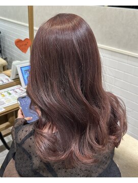 ザザ シンジュク(ZA/ZA shinjuku) 秋カラーのlavender pink