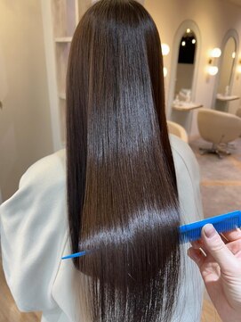 アンド ラ ブランシュ(&.La Blanche) オリーブグレー/黒髪カタログ/ココアベージュ/髪質改善