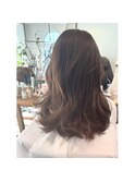 【mue】大人グレージュブラウンカラー