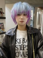 クペウヘイヴン(cope'u HAVEN)&nbsp;原宿/ウルフカット レイヤー デザインカラー ルーツカラー   