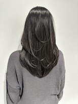 ムード(MOOD,)&nbsp;イメチェン/ピンクベージュ/アンブレラカラー/前髪/銀座駅