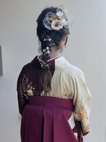 ソエラ(Soera) 卒業式/袴ヘアセット/編みおろし