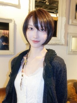 ブロック ジャポン(bloc japon) シャギーレイヤー ショートレイヤー コンパクトショート