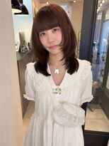 シータ(sheta)&nbsp;【表参道sheta/riria】ミディアムレイヤーブラウンカラー