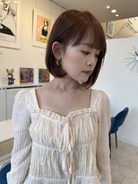 ウシワカマル ミライ(USHIWAKAMARU MIRAI) 大人可愛い◎まとまりボブ×透明感ブラウン
