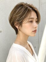 アイシー 関内(ICY)&nbsp;(ICY土屋)ショートヘアショートボブナチュラルハイライト