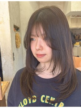 モロ(moro)の写真/【松前】再現性×顔周りまでこだわった似合わせカットが得意♪クセと骨格を見極めて、あなたの理想のヘアに