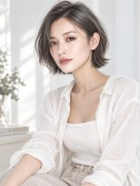 ソルナ 仁川(SOLUNA)&nbsp;暗めミントグレージュボブ